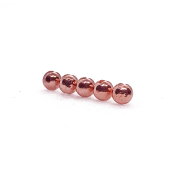 Slotted Tungsten Beads: Copper